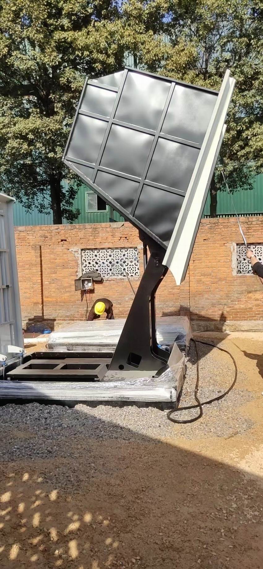 富鑫钢铁地埋箱施工案例