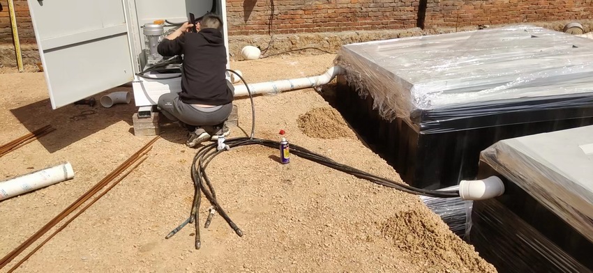 富鑫钢铁地埋箱施工案例