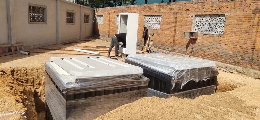 富鑫钢铁地埋箱施工案例