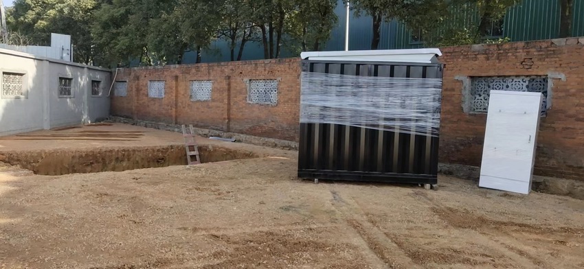 富鑫钢铁地埋箱施工案例