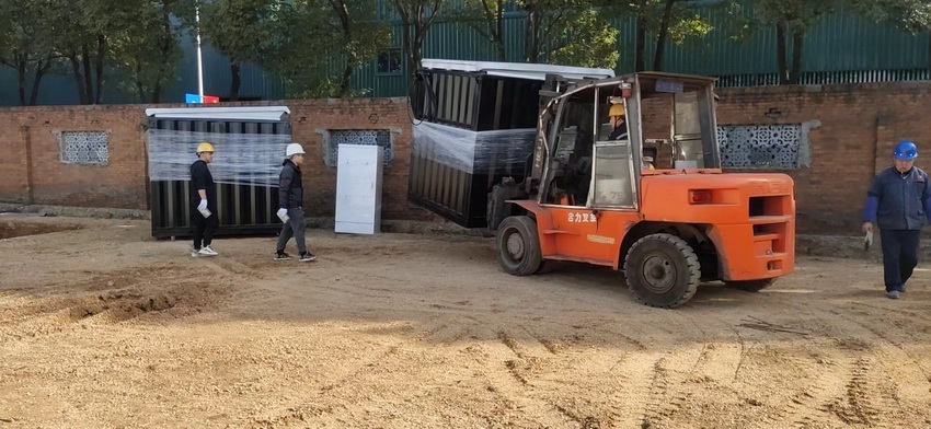 富鑫钢铁地埋箱施工案例