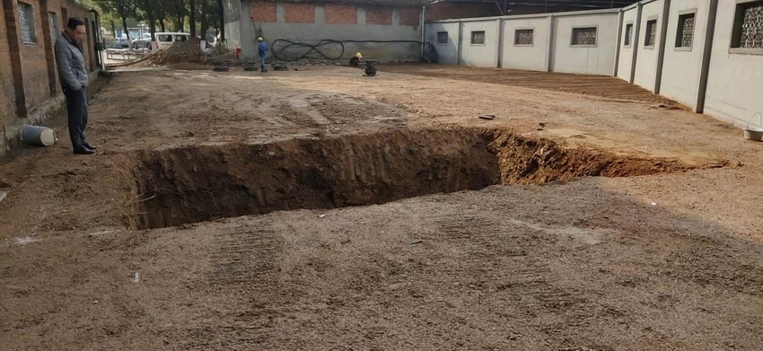 富鑫钢铁地埋箱施工案例