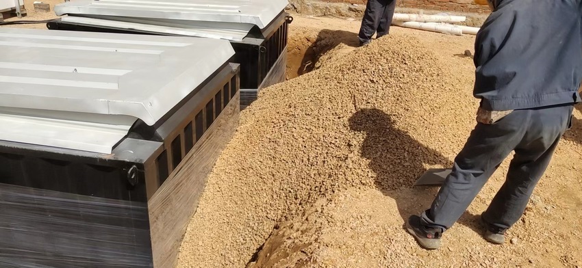 富鑫钢铁地埋箱施工案例