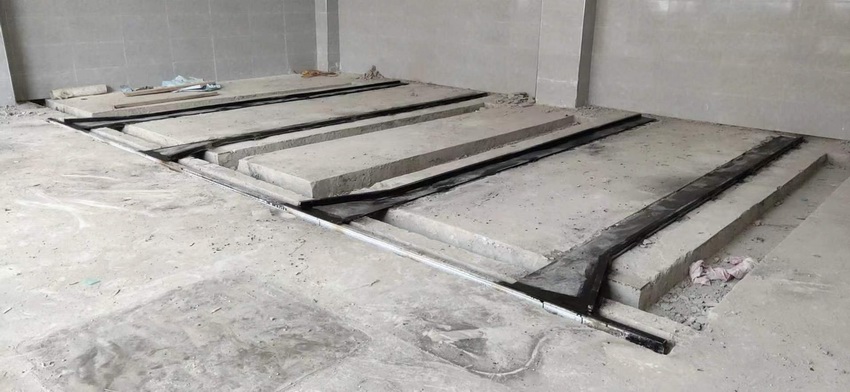 花园新村预埋轨道