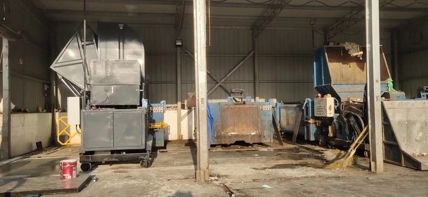 上海江阳市场垃圾站